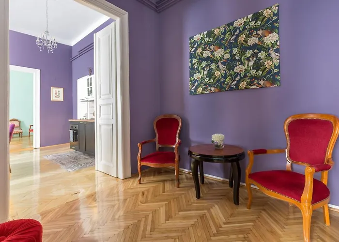 Apartmán Eclectic Luxury & Spacious 2br Ac In Center Budapešť