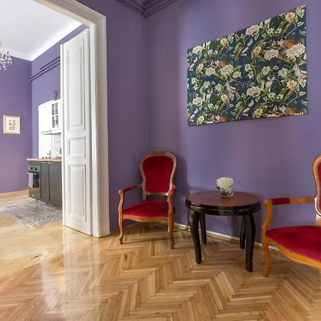 דירה Eclectic Luxury & Spacious 2br Ac In Center בודפשט